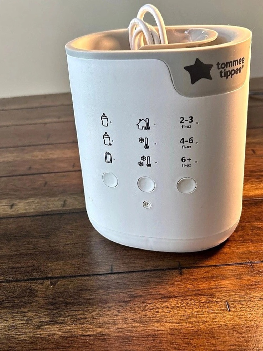 Tommee Tippee Easi-Warm Bottle and Food Warmer White
